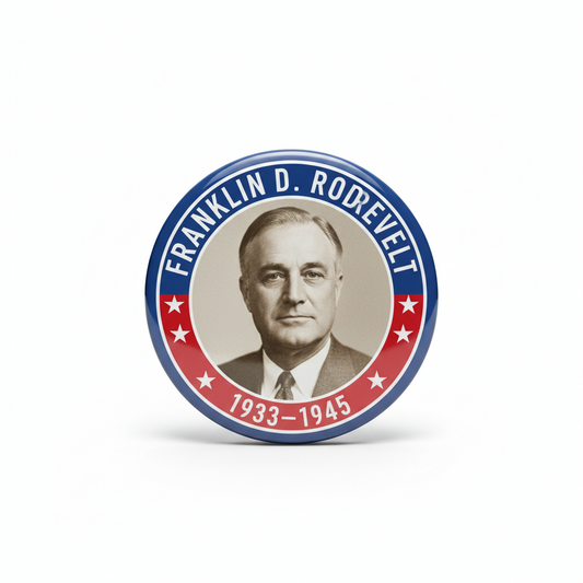 USA President FRANKLIN D. ROOSEVELT 1933-1945 Pinback 2.25-inch