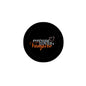1.25-inch black vampire pinback button with heart and text 'everyone LOVES a Vampire'