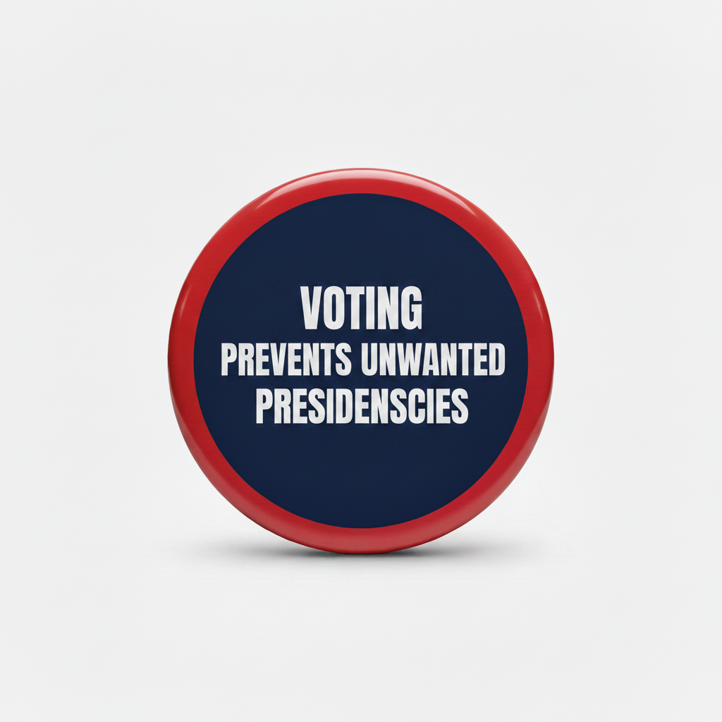 "Voting Prevents Unwanted Presidencies"