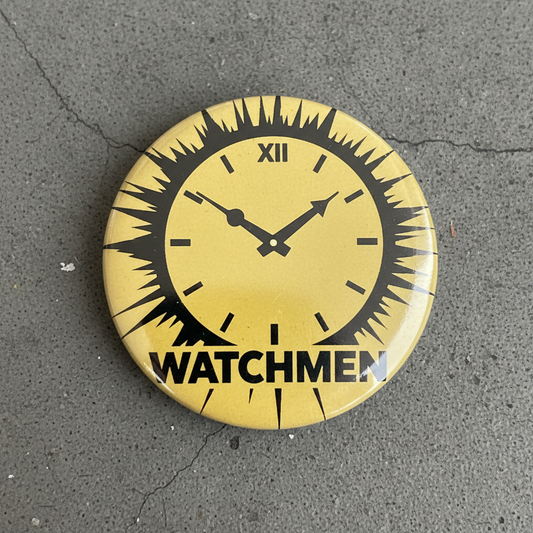 Watchmen Clock Pinback 2.25-inch