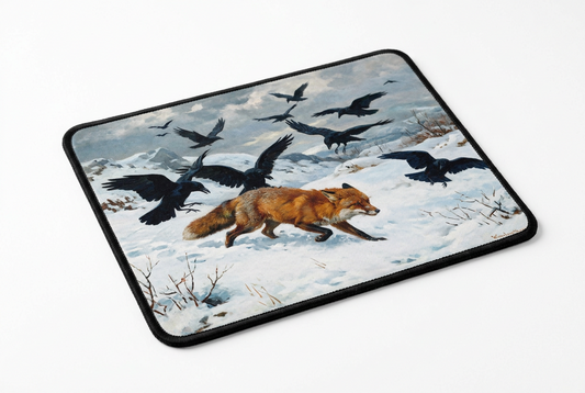 Winslow Homer The Fox Hunt Mousepad