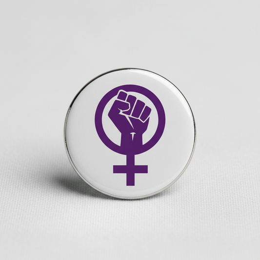 Women's Rights Symbol Pinback 2.25-inch