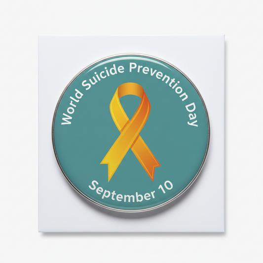 World Suicide Prevention Day (September 10) Pinback 2.25-inch