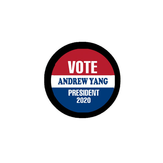 Andrew Yang pour la présidence 2020 Pinback 2.25" Vote