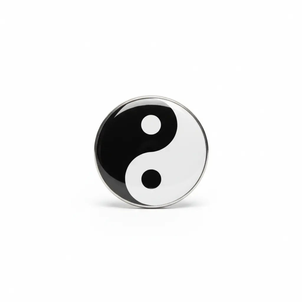 Ying Yang Pinback 2.25-inch