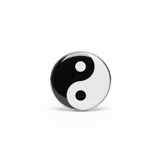 Ying Yang Pinback 2.25-inch