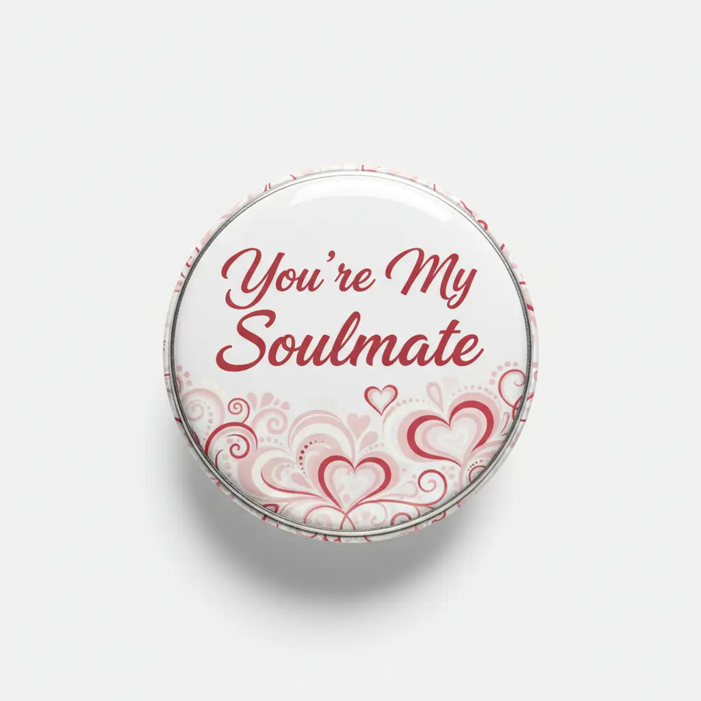 You're My Soulmate Pinback 2.25-inch