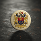 Zinenko Family Crest Coat of Arms Pinback 3-inch - My Pinbacks