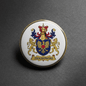 Ziolkowski Family Crest Coat of Arms Pinback 3-inch - My Pinbacks