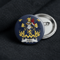 Zoll Family Crest Coat of Arms Pinback 3-inch - My Pinbacks