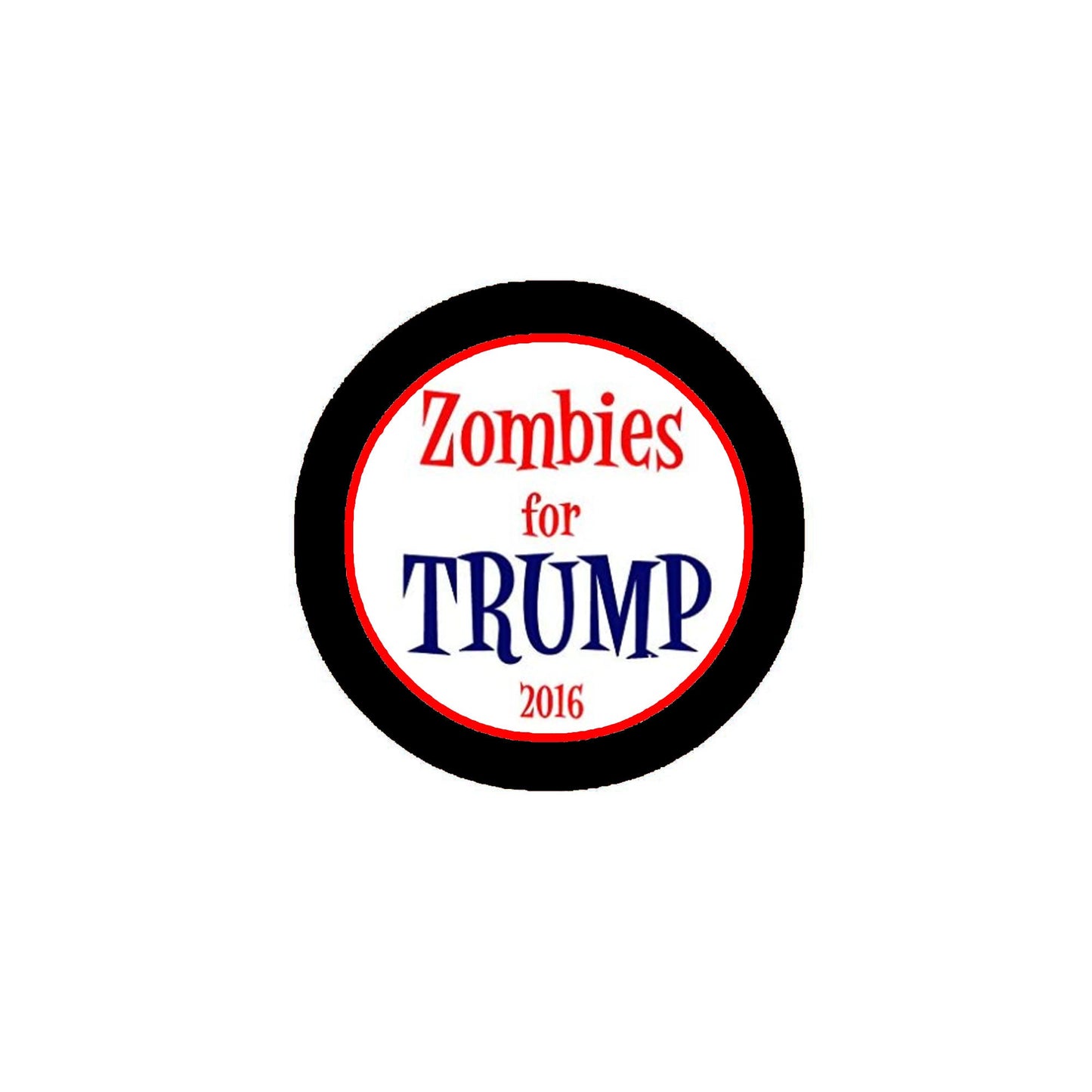 Pin de Zombies por Trump de 2,25"