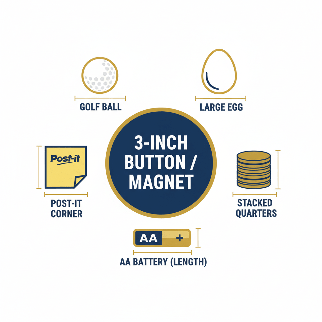 Zwickey Family Crest Coat of Arms Pinback 3-inch - My Pinbacks
